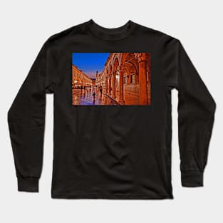 Dubrovnik at night Long Sleeve T-Shirt